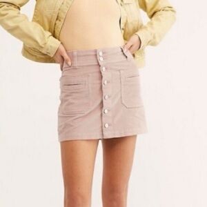 Free People/We The Free Joanie Corduroy Mini Skirt